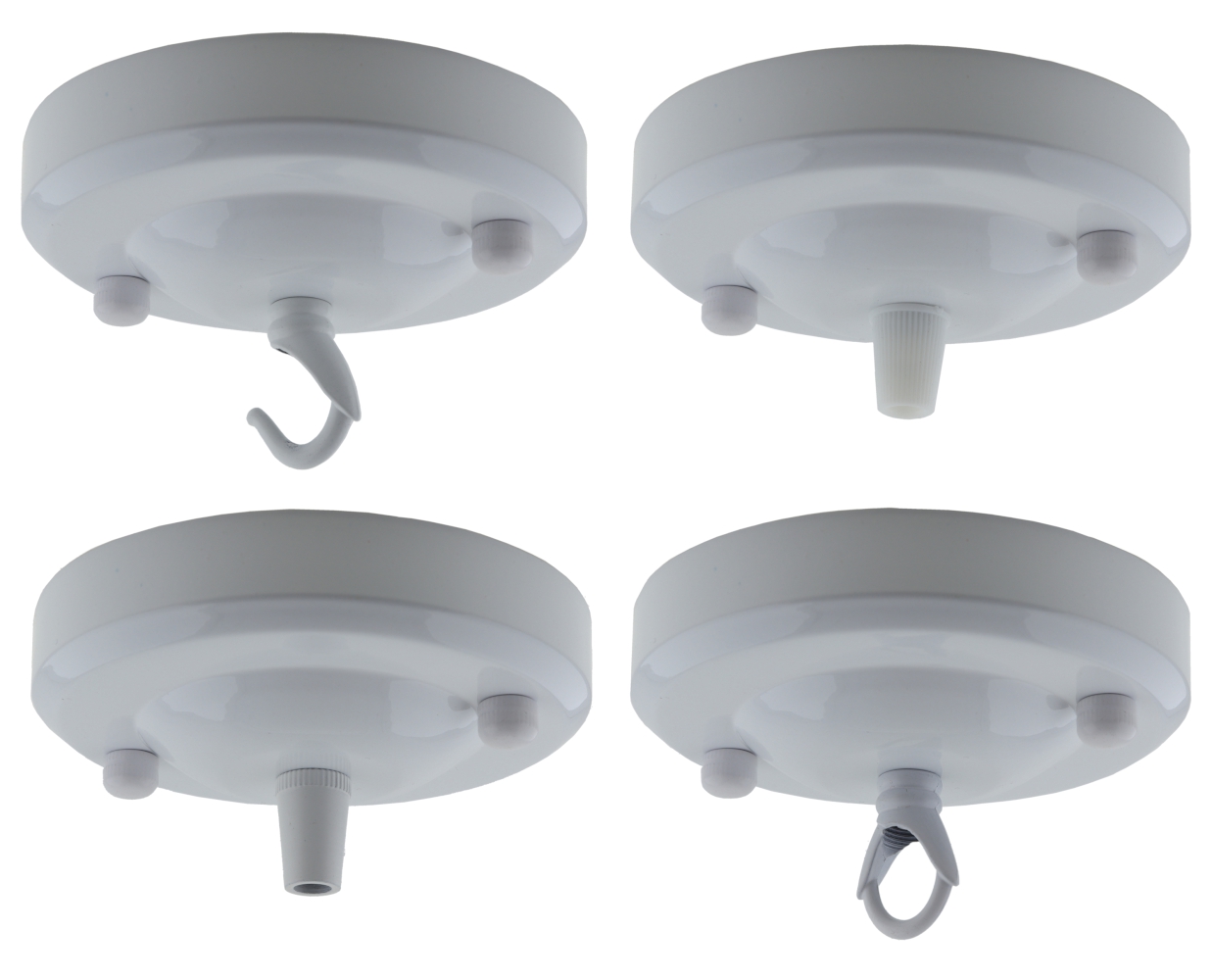 Details About Vintage Styled Metal Ceiling Rose 106mm In Gloss White Finish