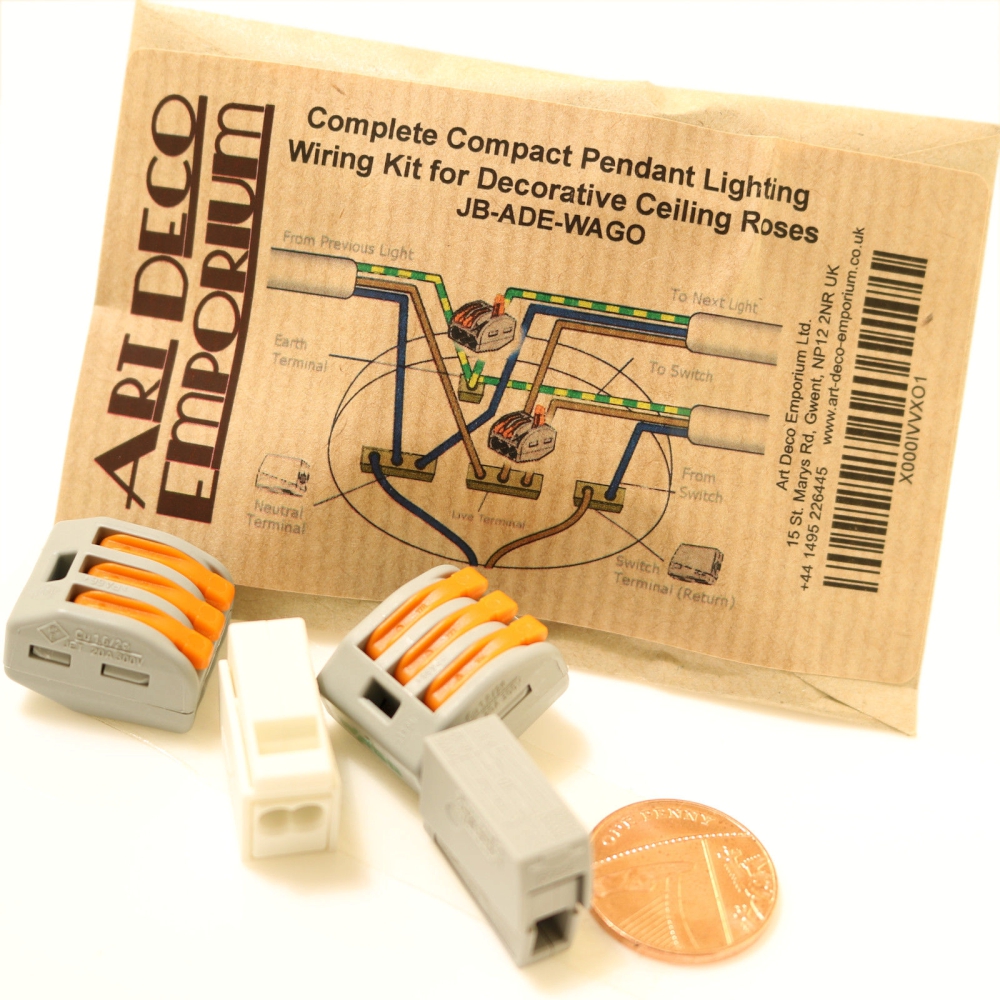 Complete Compact Ceiling Light Wiring Kit for Decorative ...