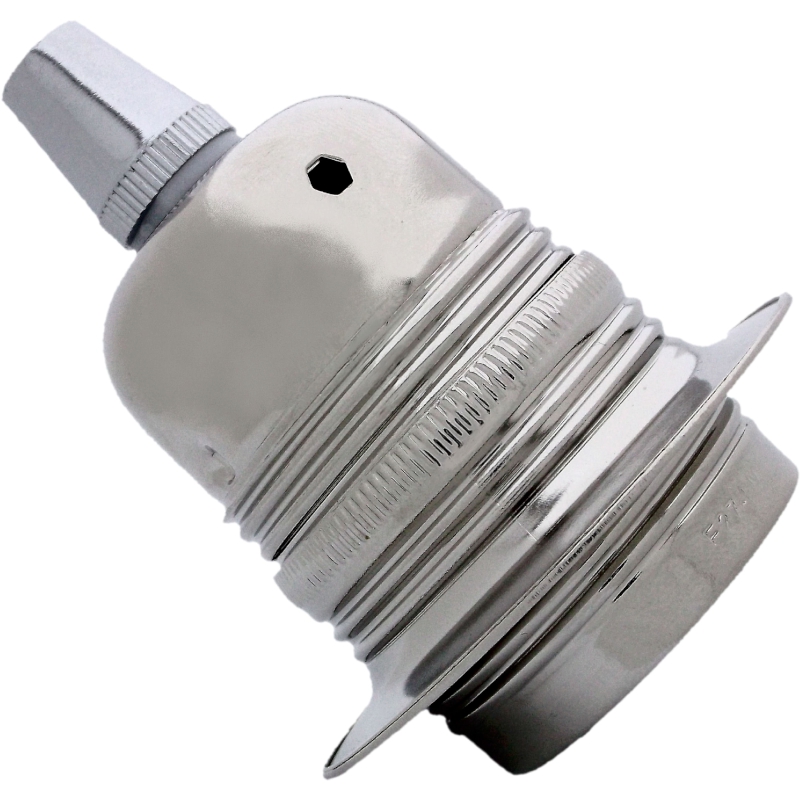 silver lamp holder