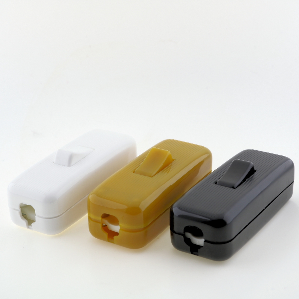 Details About Deco Styled Inline Switch 3 Wire 2amp 250v Screw Terminals 3 Colours Available