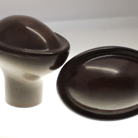 Oval Bakelite Door Knob