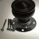 Round Convex Bakelite Door Knob Black Round Convex Bakelite Door Knob Black