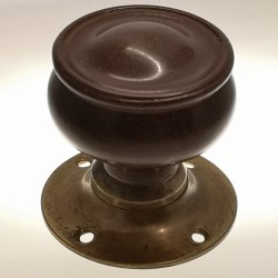 Round Convex Bakelite Door Knob