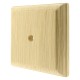 Solid Oak Switch Mount Pattress 1Gang for 1 Switch