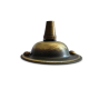 Solid Brass Ceiling Rose with Metal Cord Grip in Hand-Antiqued Finish Solid Brass Ceiling Rose with Metal Cord Grip in Hand-Antiqued Finish