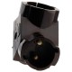 B22 Adapter Plug into 2xB22 Sockets Unswitched Restored Bakelite B22 Adapter Plug into 2xB22 Sockets Unswitched Restored Bakelite