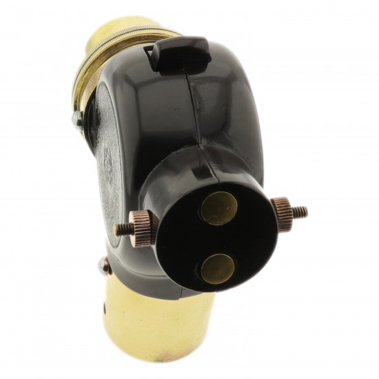 Vintage B22 Switched Lampholder (light bulb) Socket Splitter