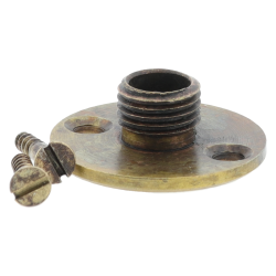 Lampholder fixing Plate with Screws in Antique Brass Finish Lampholder fixing Plate with Screws in Antique Brass Finish