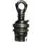 Lampholder B22 Antique Brass with Shade Ring, Chain Loop