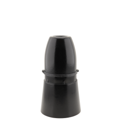 Lampholder B22 Black With Shade Skirt and 10mm Threaded Entry Lampholder B22 Black With Shade Skirt and 10mm Threaded Entry