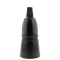 Lampholder B22 Black With Shade Skirt and Nylon Cord Grip