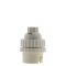 Lampholder B22 White With Shade Ring and 10mm Threaded Entry