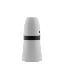 Lampholder B22 White With Shade Skirt and 10mm Threaded Entry
