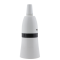 Lampholder B22 White With Shade Skirt and Metal Cord Grip