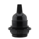 Black Bakelite Ceiling Pendant Kit and E27 Bulb Holder with Mocha Brown Flex Black Bakelite Ceiling Pendant Kit and E27 Bulb Holder with Mocha Brown Flex