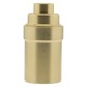 Lampholder SES E14 in Raw Brass with Plain Skirt with 10mm Entry