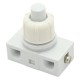 Mini 2Amp ON-Off Mains 230V Push Button Panel Switch in White