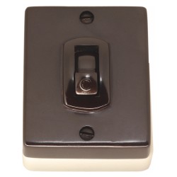 Crabtree Bakelite Architrave Light Switch, 1Way, 5Amp 230VAC
