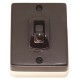 Crabtree Bakelite Architrave Light Switch, 1Way, 5Amp 230VAC