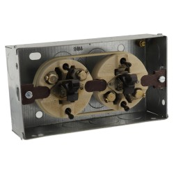 MEM 2 Gang Horizontal Fitting Kit for Models BS 98/3 and 88 Light Switch