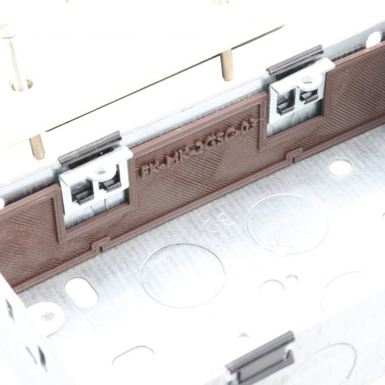 Vintage MK 4 Hole Socket or Switch Fitting Kit for Existing or new Backboxes Vintage MK 4 Hole Socket or Switch Fitting Kit for Existing or new Backboxes