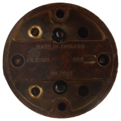 Goltone Mottled Brown Bakelite Toggle Light Switch