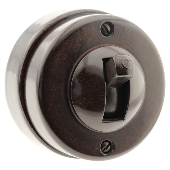 Crabtree Vintage Brown Bakelite Toggle Light Switch 1Way Crabtree Vintage Brown Bakelite Toggle Light Switch 1Way