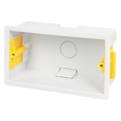 APPLEBY 2-GANG DRY LINING KNOCKOUT BOX 47MM APPLEBY 2-GANG DRY LINING KNOCKOUT BOX 47MM