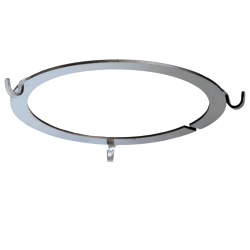 Medium 75mm Three Hook Ceiling Cup Ring