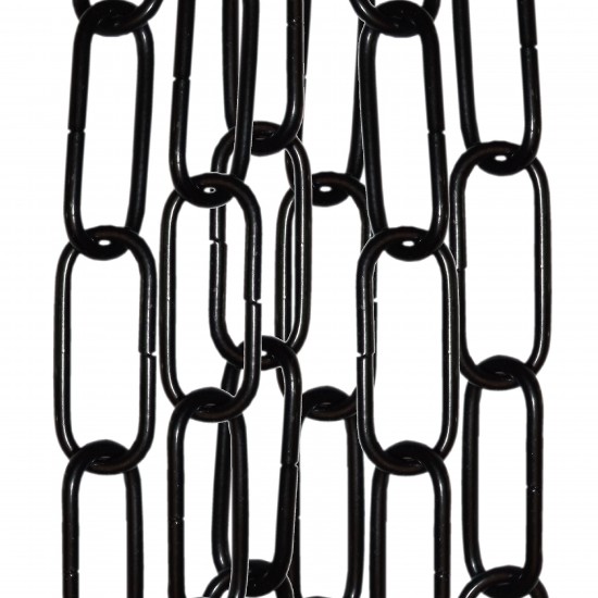 Standard Gauge Chain in Powder Black Finish, 50cm