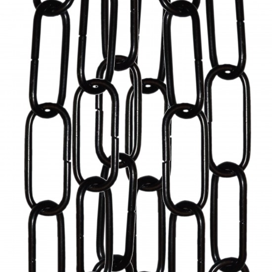 Standard Gauge Chain in Powder Black Finish, 50cm Standard Gauge Chain in Powder Black Finish, 50cm