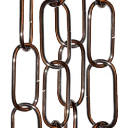 Standard Gauge Chain in Silver Nickel Finish, 50cm Standard Gauge Chain in Silver Nickel Finish, 50cm