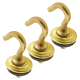 Three Pack Raw Brass Finish