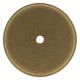 MDF Round Switch Mount Pattress for 1 Switch or Ceiling Rose