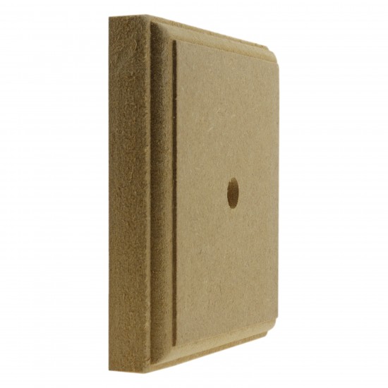 MDF Square Switch Mount Pattress 1Gang 