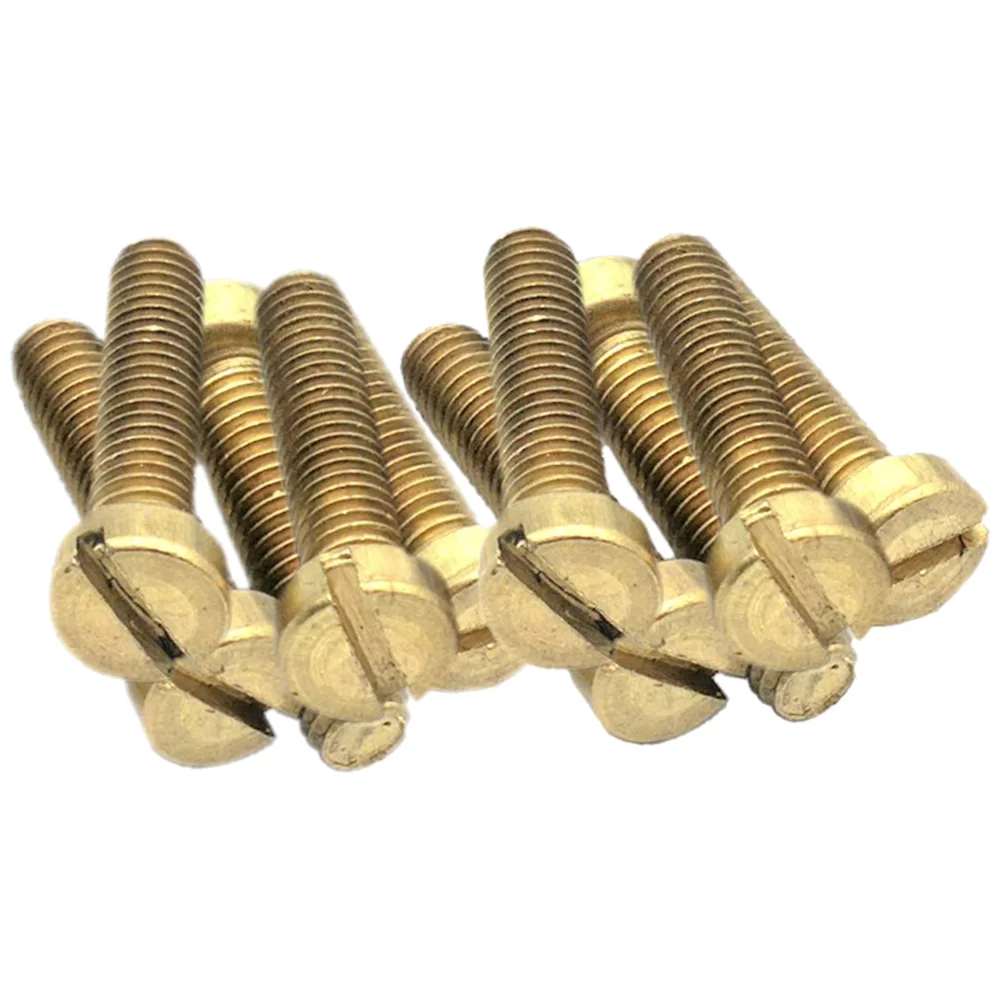 Viti Ottone Testa Tonda Intaglio Dir M2 M2.5 M3 M4 M5 M6 M8