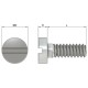 Aged Brass Slotted Cheese Head Screw M2 x 10mm (10 Pack) Aged Brass Slotted Cheese Head Screw M2 x 10mm (10 Pack)