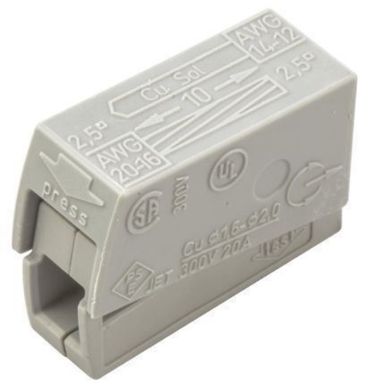 Wago 224-101 Lighting Connector; Standard Version