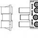 Ceiling Junction Block For Pendant Downlighter Click System Ceiling Junction Block For Pendant Downlighter Click System