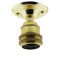 E27 Batten Lampholder in Raw Brass Finish