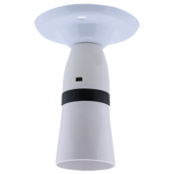 B22 Skirted Batten Lampholder in White B22 Skirted Batten Lampholder in White