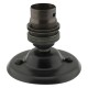 B22 Batten Lampholder in Black and Dark Bronze Finish