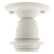 E27 Batten Lampholder in Off-White