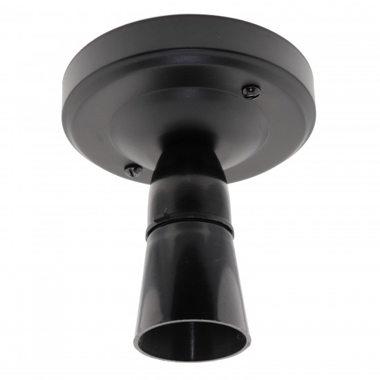 Large B22 Skirted Lampholder in Black Bakelite Large B22 Skirted Lampholder in Black Bakelite