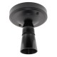 Large B22 Skirted Lampholder in Black Bakelite Large B22 Skirted Lampholder in Black Bakelite