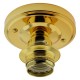 Large E27 Batten Lampholder in Polished Brass Finish