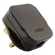 Dark Brown Fused Plug -UK 3Pin-13Amp