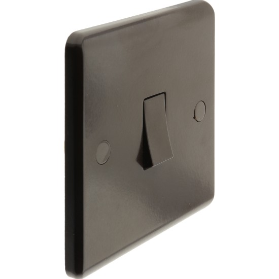 Dark Brown Wall Switch -2 Way-1 Gang-10 Amp