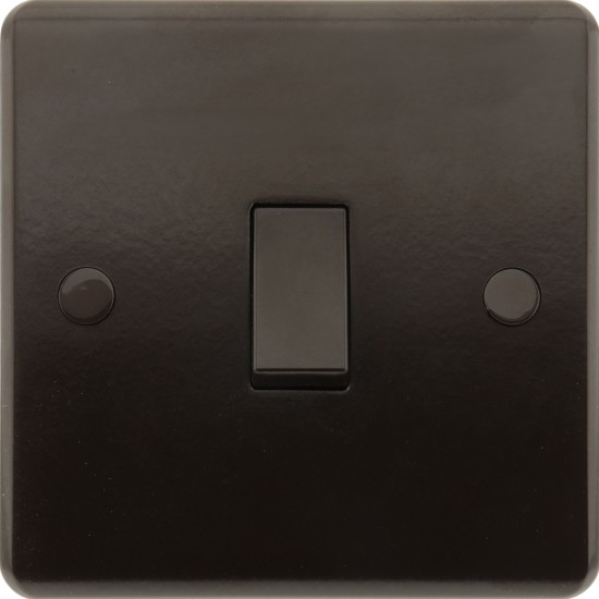 Dark Brown Wall Switch -2 Way-1 Gang-10 Amp