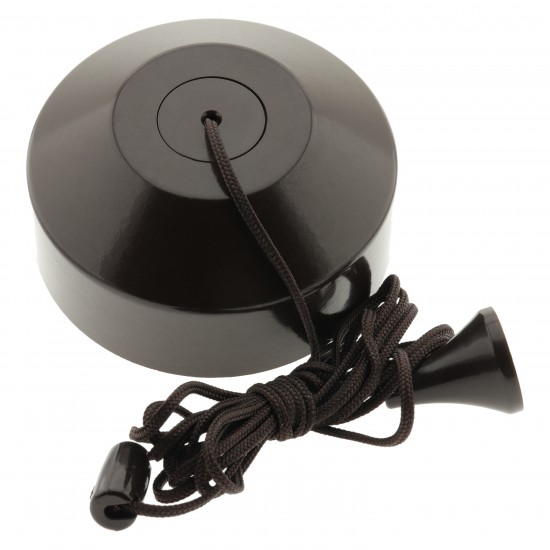 Dark Brown Ceiling Pull Switch -2Way-10Amp-240V